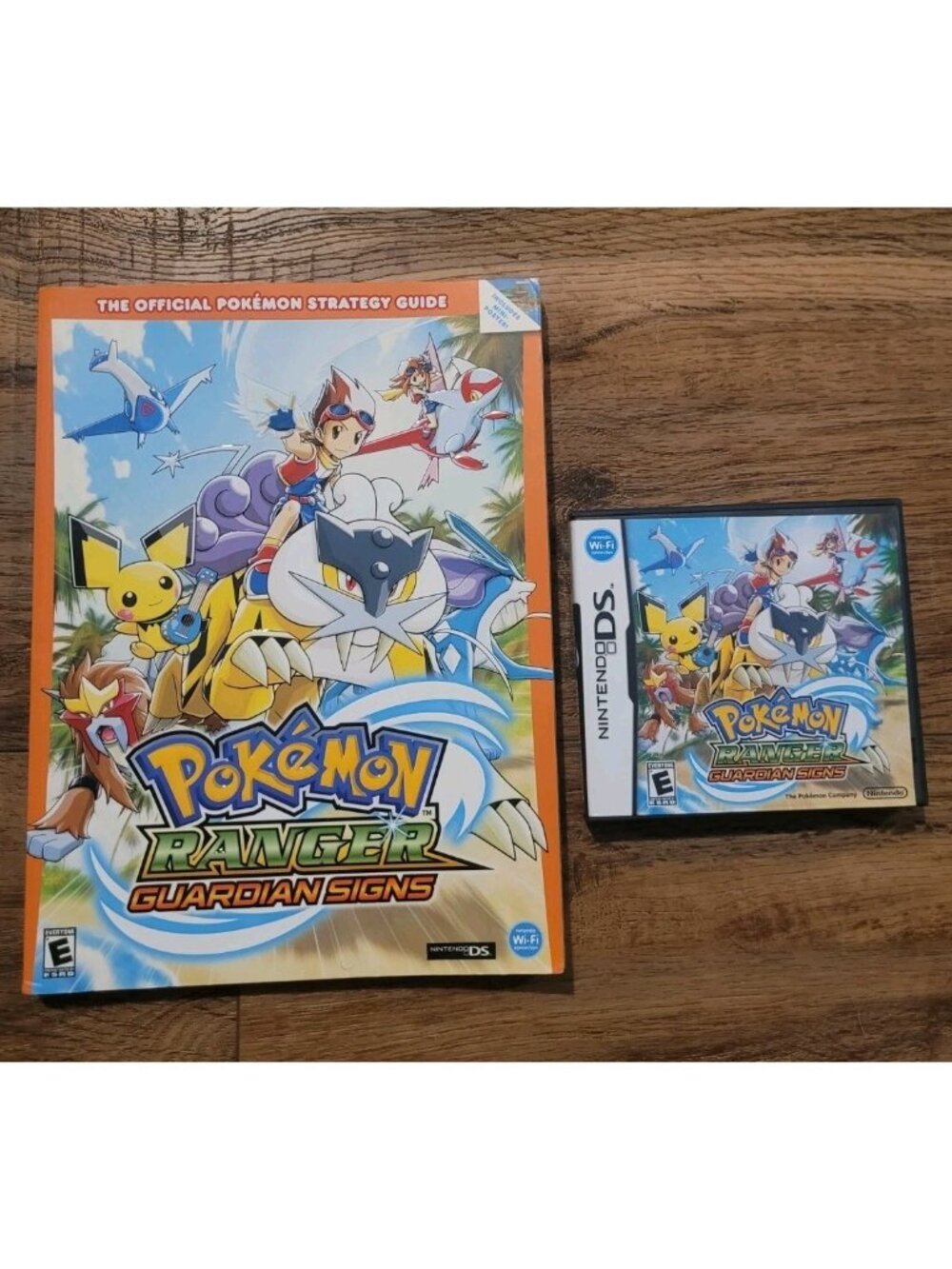 Pokemon Ranger Guardian Signs - Nintendo DS Complete. Comes With Strategy Guide!